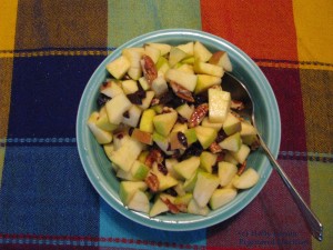 chopped apple salad