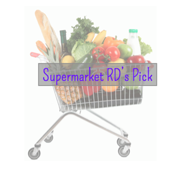 Supermarket RD's Pick - Dietitian approved items that you can find in the grocery store! #rdchat