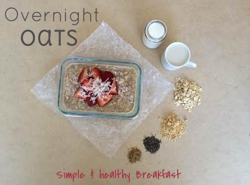 The Best Overnight Oats: simple & healthy breakfast