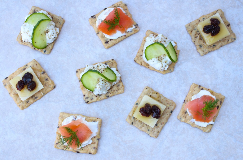 Spruced Up Cheese and Crackers: 3 ways, with 3 ingredients each via RDelicious Kitchen @rdkitchen