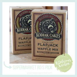 Supermarket RD's Pick: Kodiak Cakes via RDelicious Kitchen @RD_Kitchen