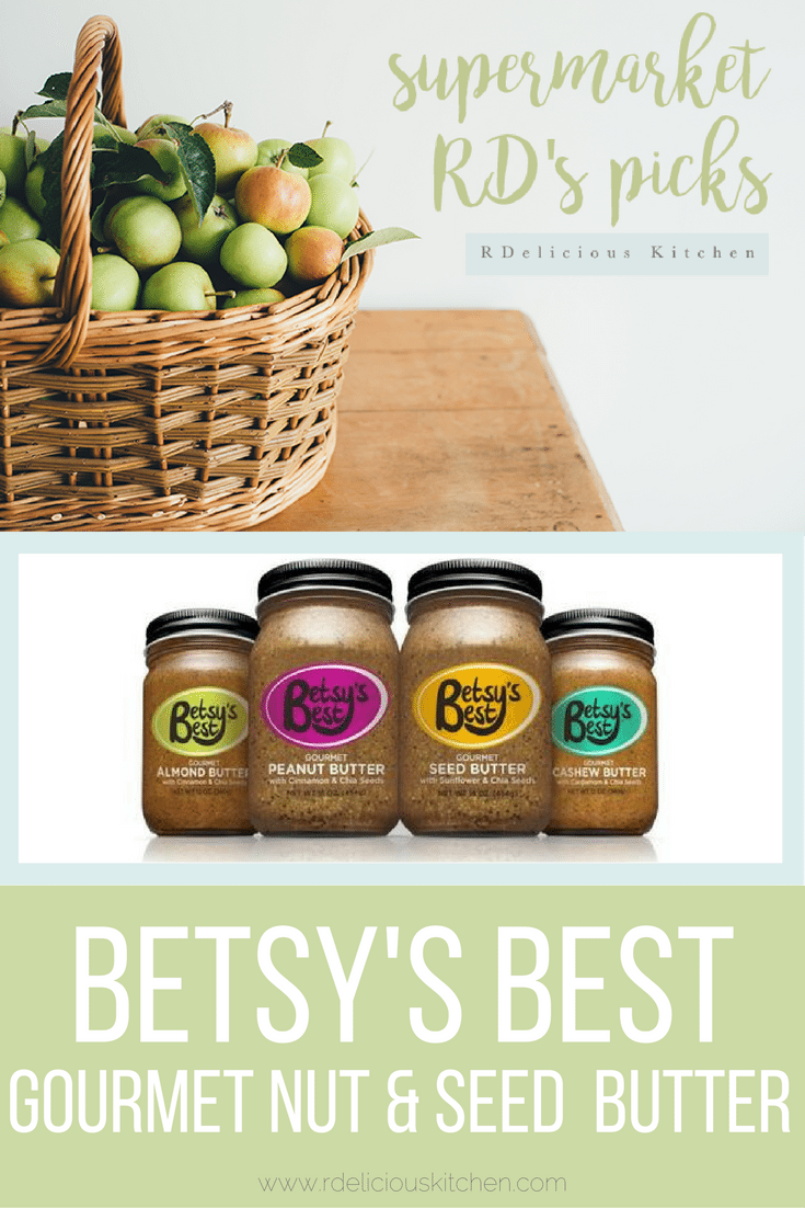 Supermarket RD's Pick: Besty's Best Gourmet Nut & Seed Butter via RDelicious Kitchen @RD_kitchen