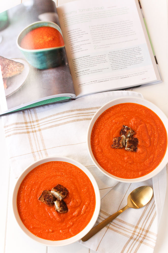 Creamy Tomato Soup via RDelicious Kitchen @RD_kitchen