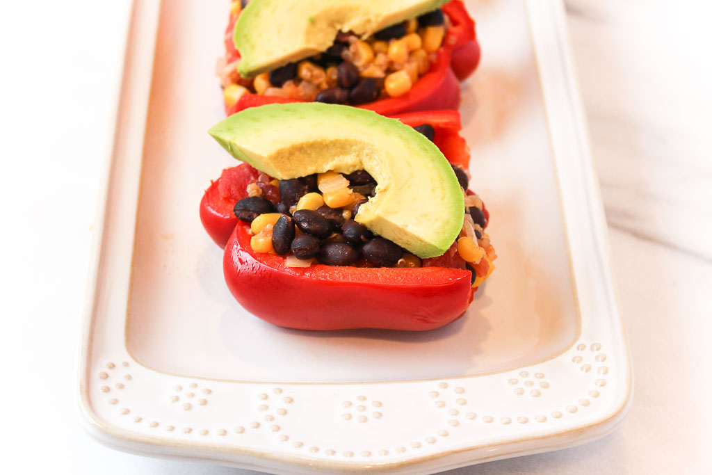 Southwest Stuffed Peppers via RDelicious Kitchen @rd_kitchen