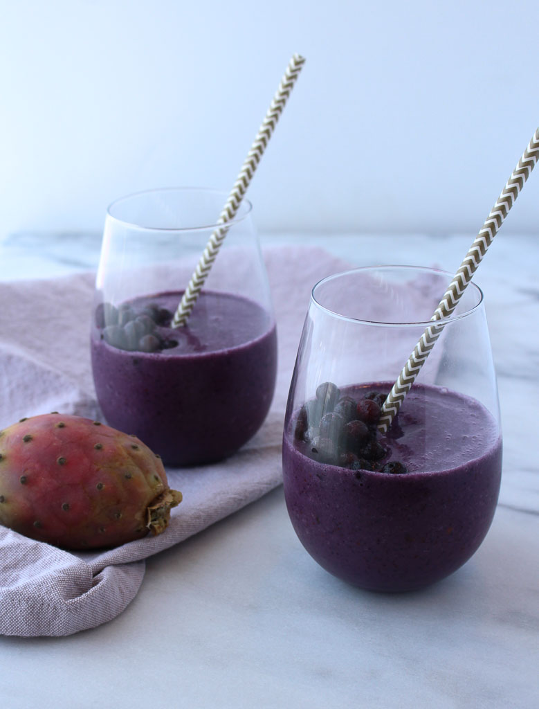 Prickly Pear & Wild Blueberry via RDelicious Kitchen @RD_Kitchen