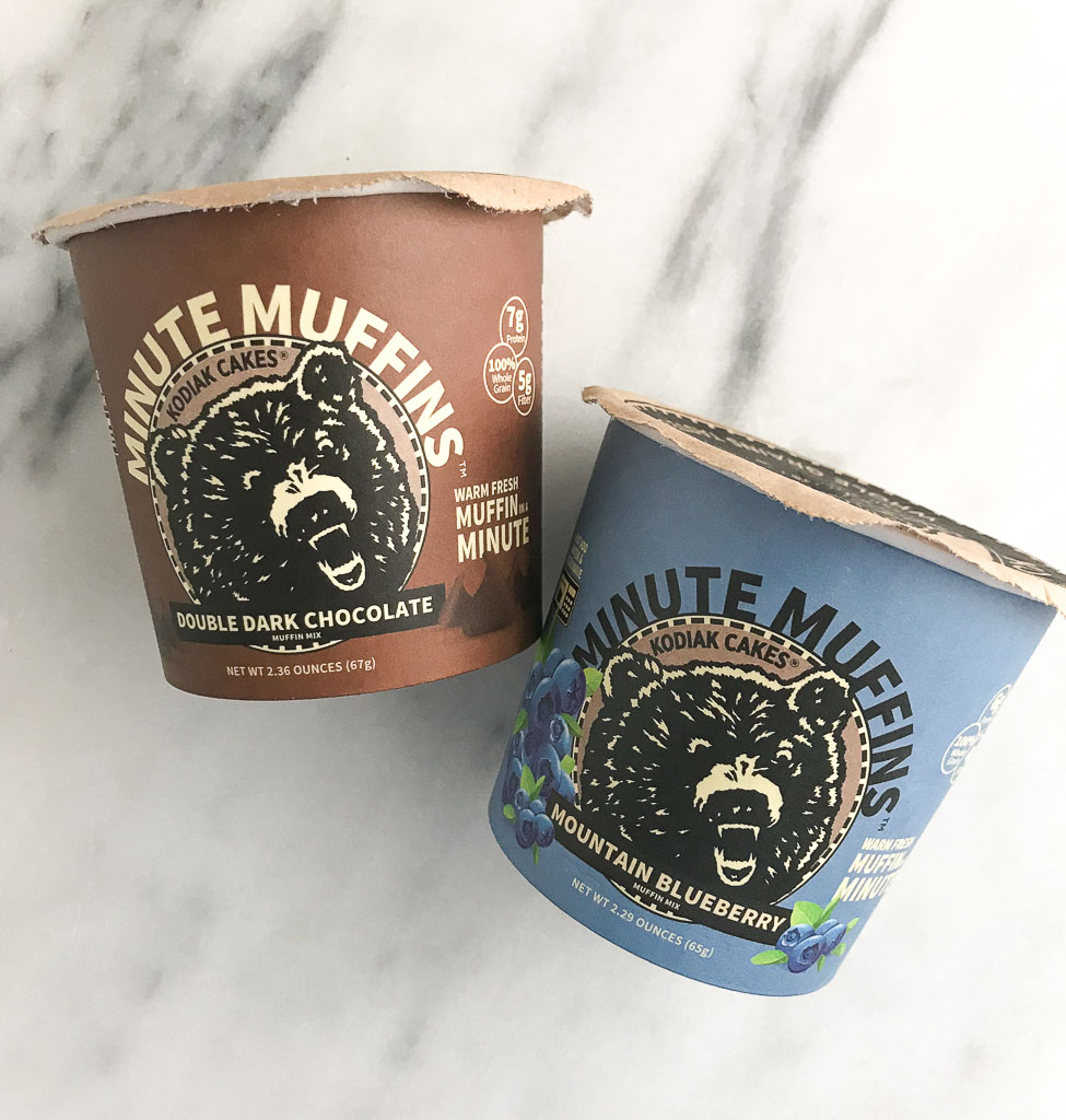 Grocery Store Finds from a Registered Dietitians via RDelicious Kitchen @RD_Kitchen #rdchat #rdapproved #wellness #supermarket #grocery #healthy #dietitian Kodiak Cakes Minute Muffins