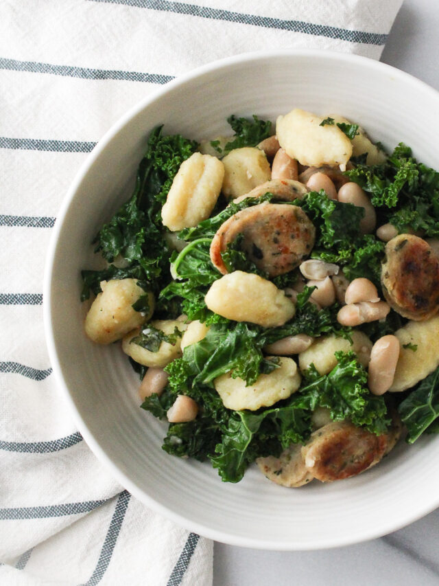 One-Pan Chicken Sausage & Gnocchi Sauté Story