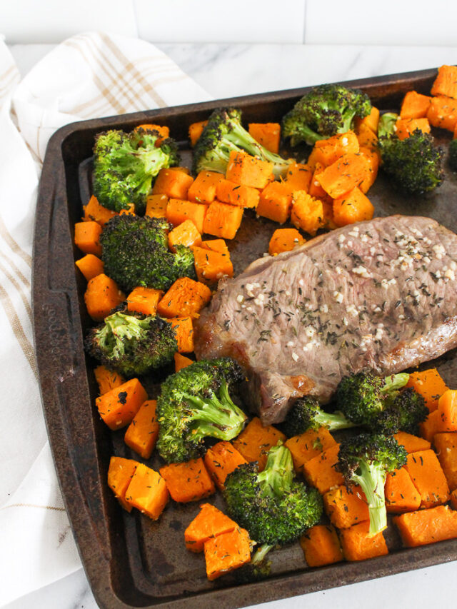Sheet Pan Steak and Veggies Story