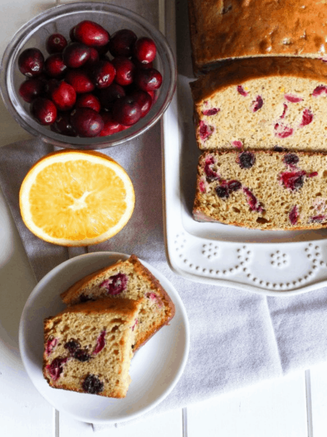 Whole Grain Orange Cranberry Bread Story