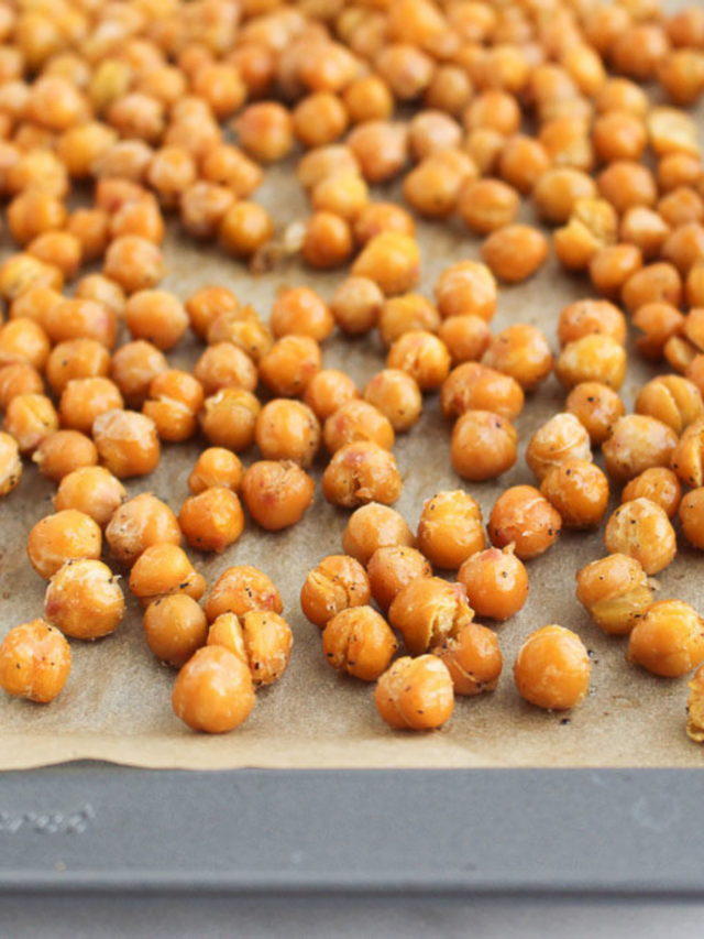 Crispy Garlic Chickpeas Story