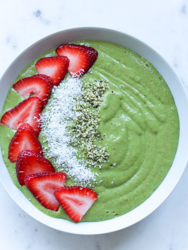 Green Goddess Smoothie Bowl Story
