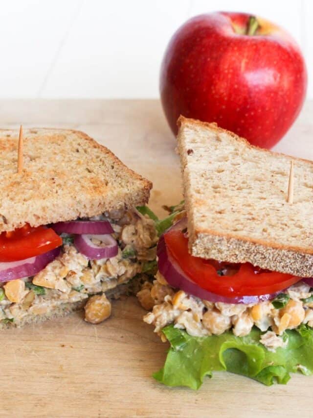 Chickpea Walnut Sandwich Story