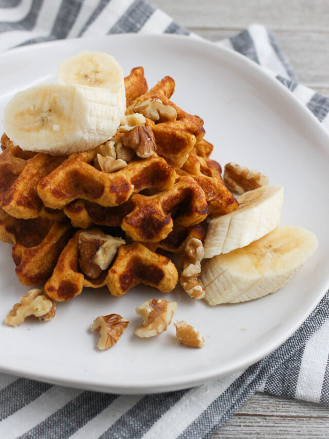 Sweet Potato Flax Waffles Story