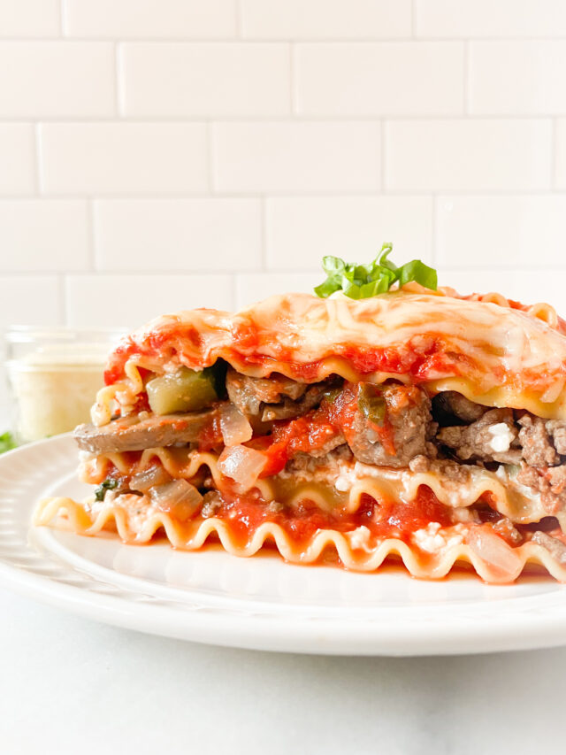 Veggie-Packed Beef Lasagna Story