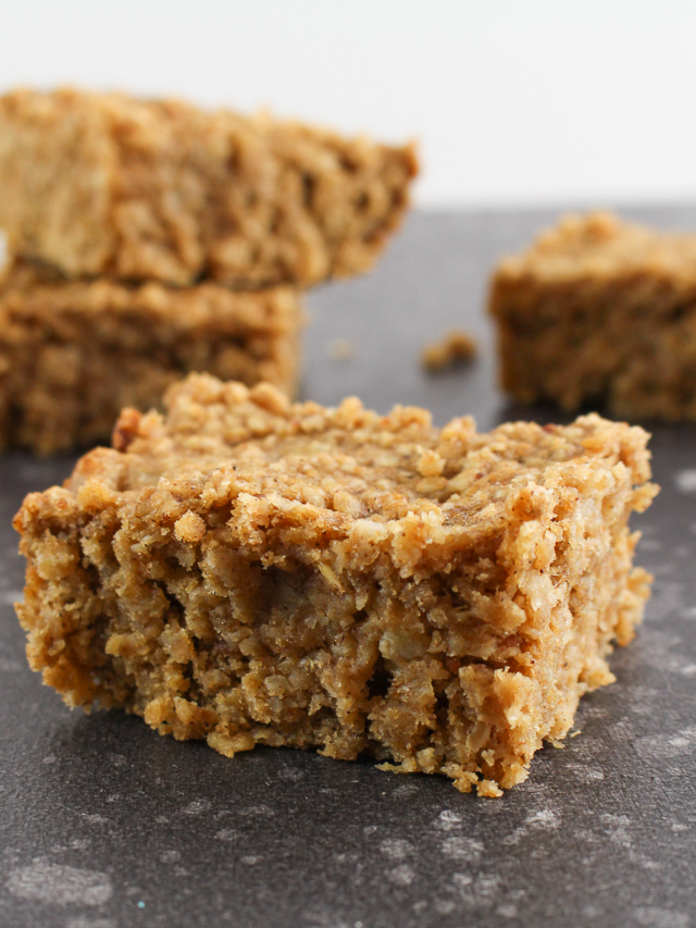 Peanut Butter Oat Bars Story