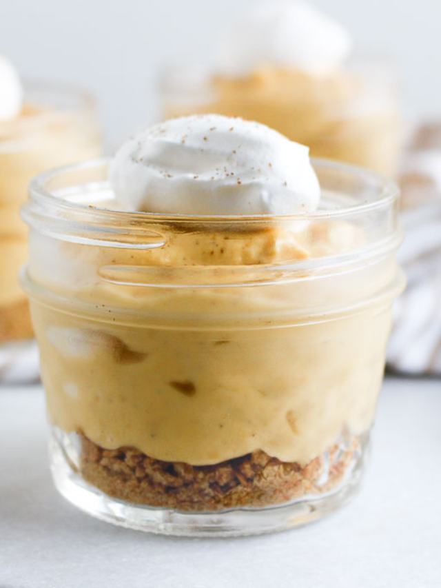 Pumpkin Cheesecake Mousse Story