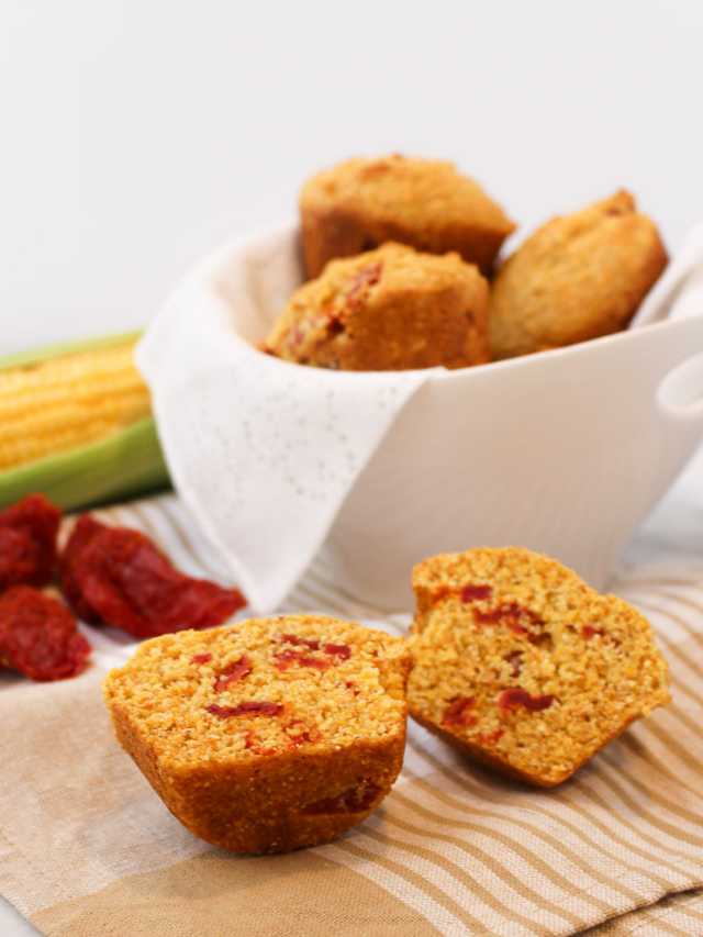Sun Dried Tomato Corn Muffins Story