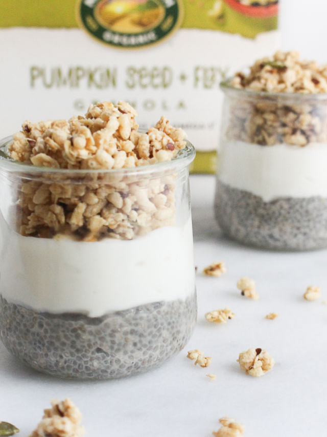 Vanilla Maple Yogurt Chia Parfait Story