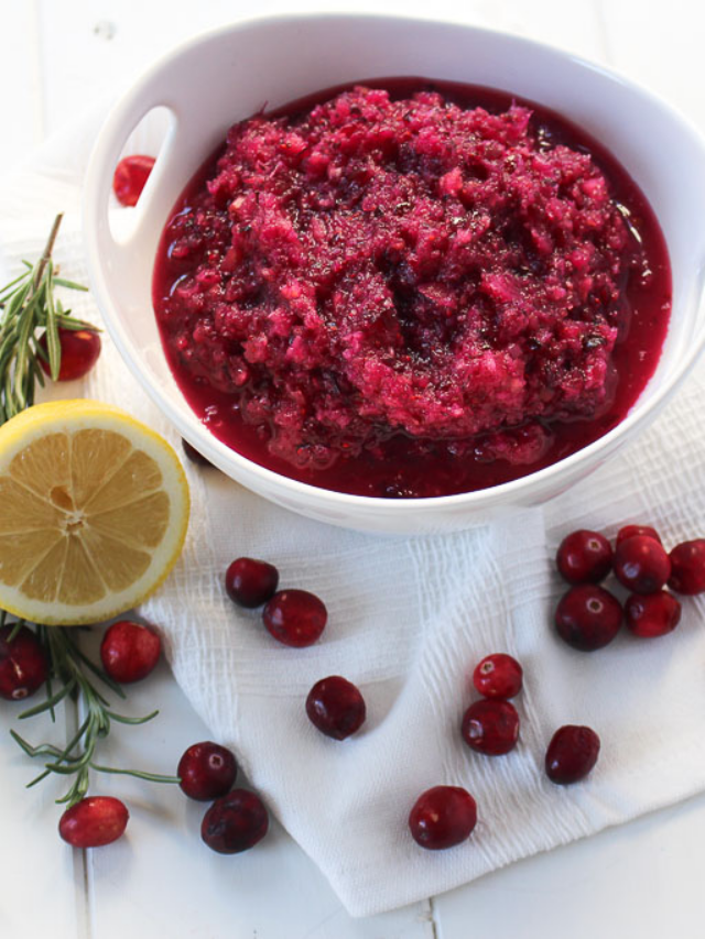 Cranberry Relish Story